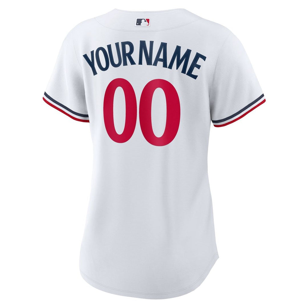 Minnesota Twins Nike Women's Home Replica Custom Jersey - White | MLB Fan Gear