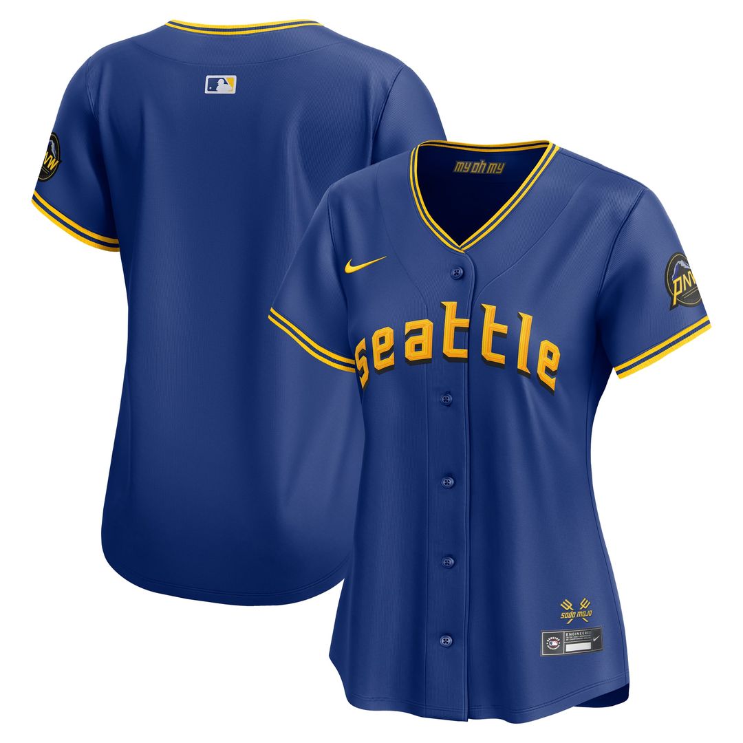 Seattle Mariners Nike Women's City Connect Limited Jersey - Royal | MLB Fan Gear