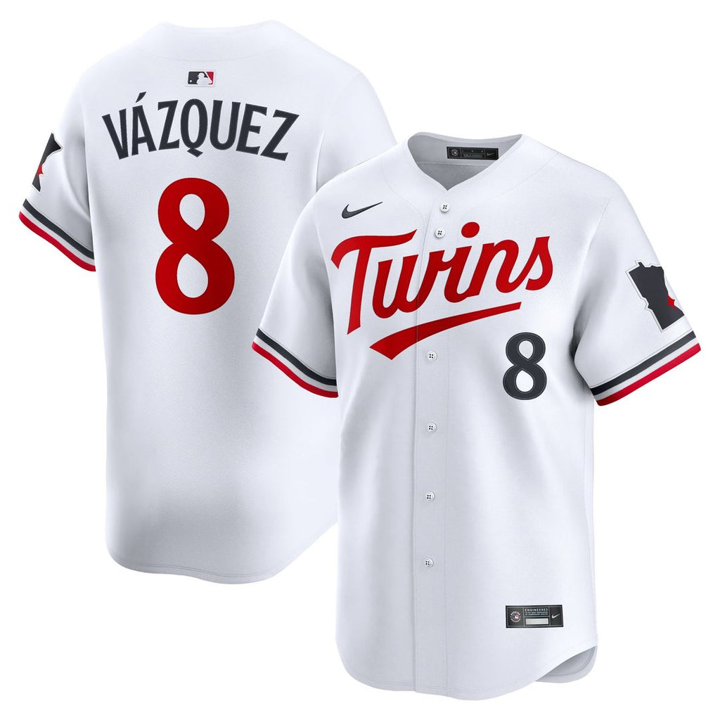 Christian Vázquez Minnesota Twins Nike Home Limited Jersey - White | MLB Fan Gear