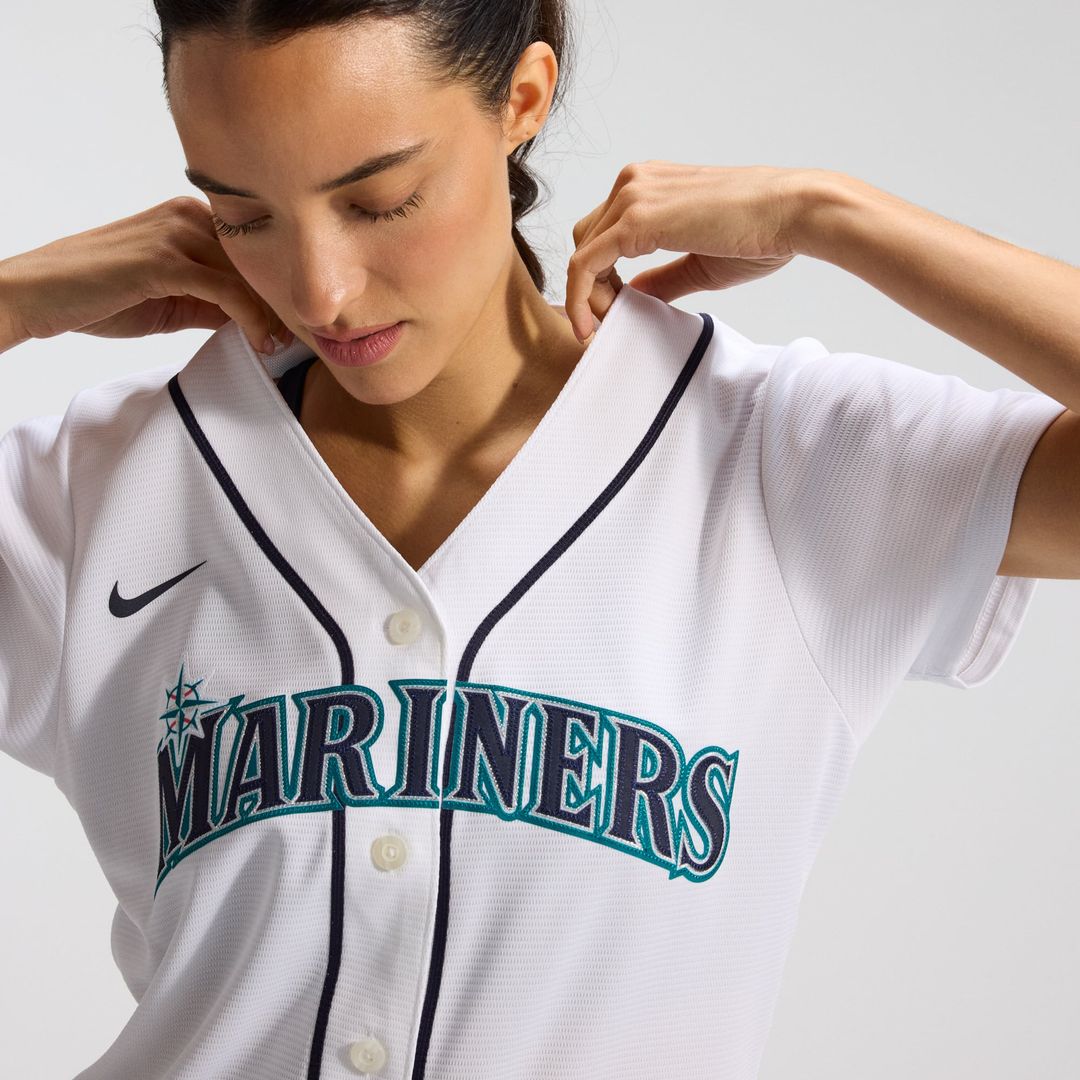 Cal Raleigh Seattle Mariners Nike Women's Home Replica Jersey - White | MLB Fan Gear