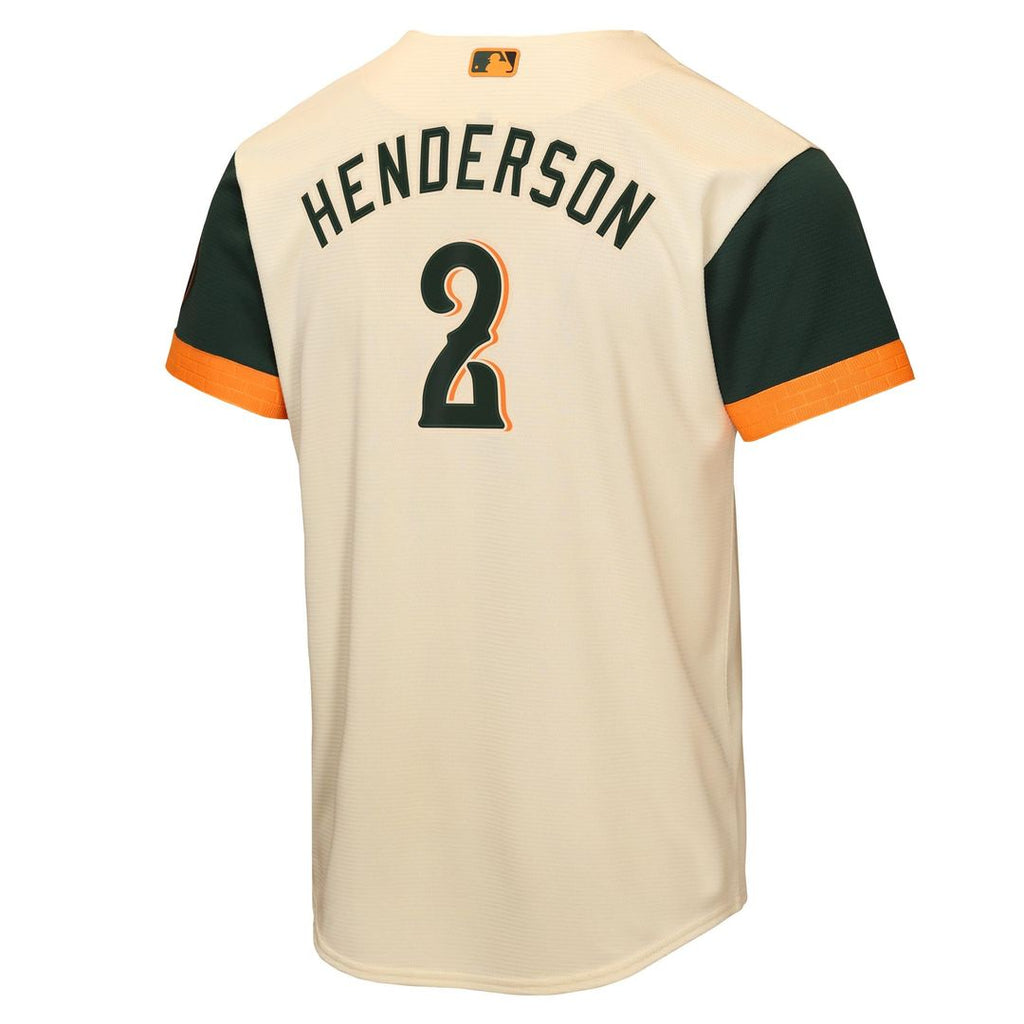 Gunnar Henderson Baltimore Orioles Nike Youth 2026 City Connect Stadium Jersey - Cream | MLB Fan Gear