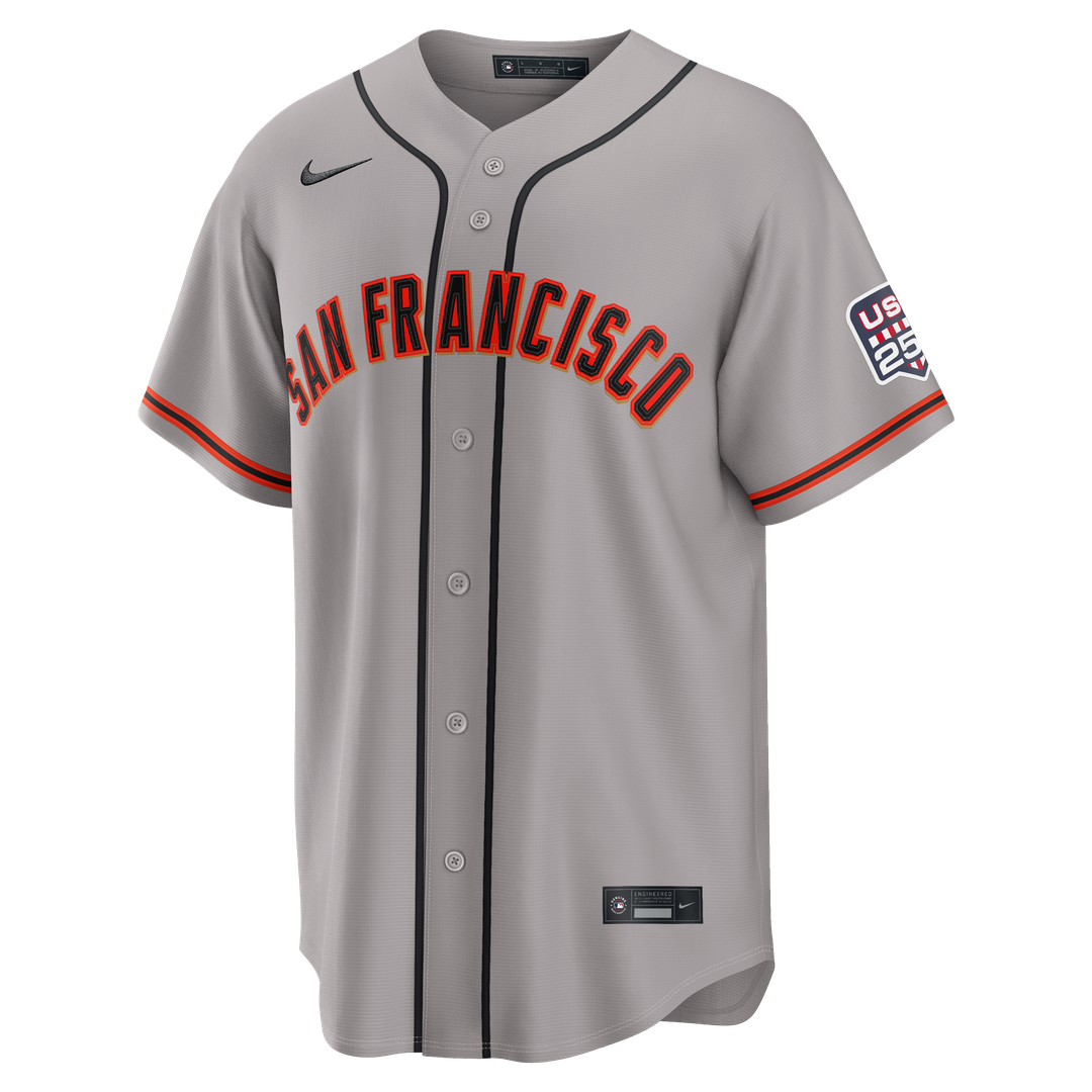 Jung Hoo Lee San Francisco Giants Nike USA 250 Fourth of July Road Stadium Jersey - Gray | MLB Fan Gear