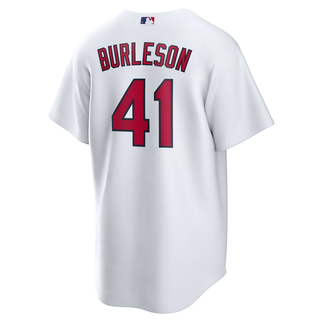 Alec Burleson St. Louis Cardinals Nike Home Replica Jersey - White | MLB Fan Gear