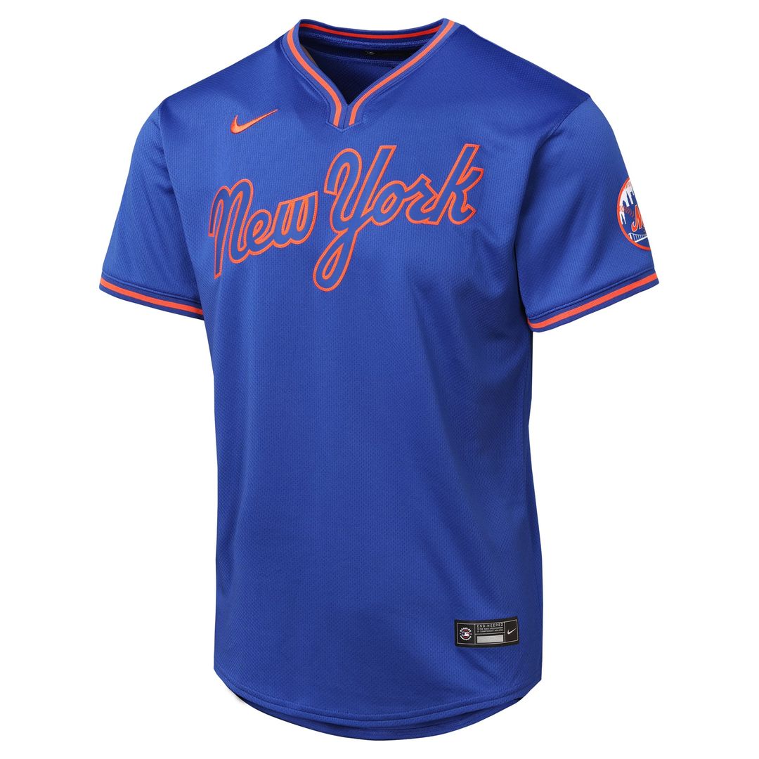 New York Mets Youth Road Limited Jersey - Gray | Nike MLB Fan Gear