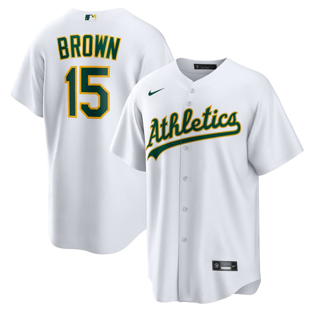 Seth Brown Athletics Nike Home Replica Jersey - White | MLB Fan Gear