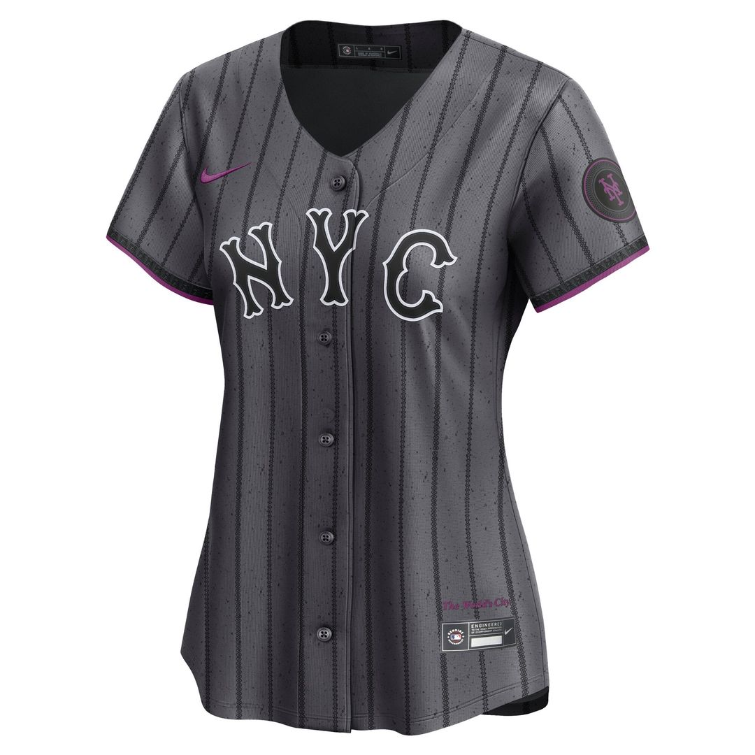 Francisco Lindor New York Mets Nike Women's City Connect Limited Jersey - Gray | MLB Fan Gear