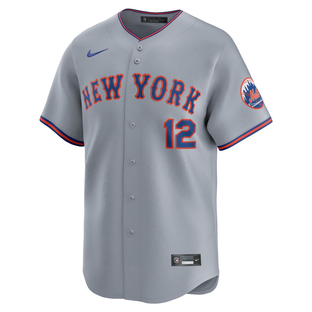 Francisco Lindor New York Mets Nike Home Limited Jersey - White | MLB Fan Gear