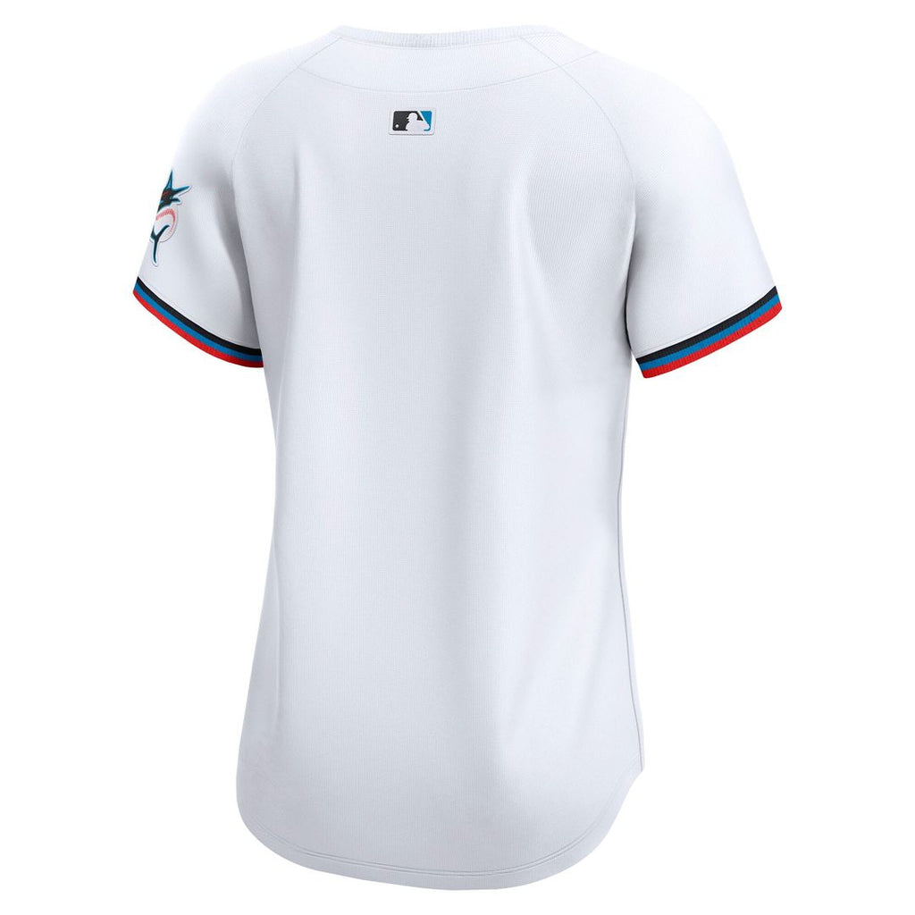 Miami Marlins Nike Women's Home Limited Jersey - White | MLB Fan Gear