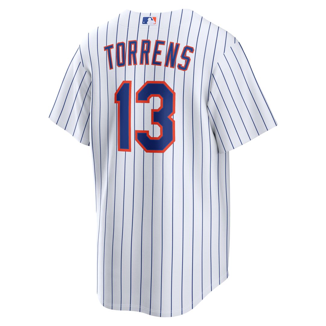 Luis Torrens New York Mets Nike Home Replica Jersey - White | MLB Fan Gear