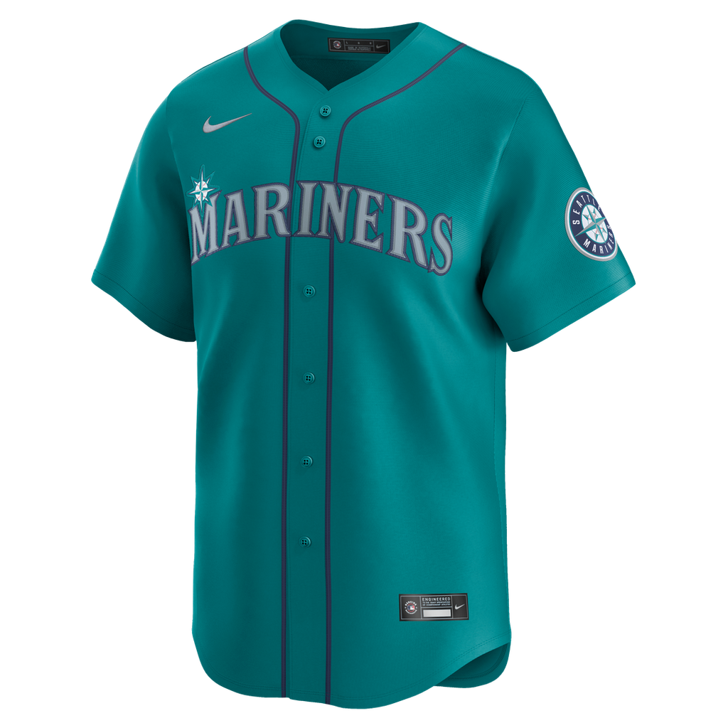 Cal Raleigh Seattle Mariners Nike Alternate Limited Jersey - Teal | MLB Fan Gear