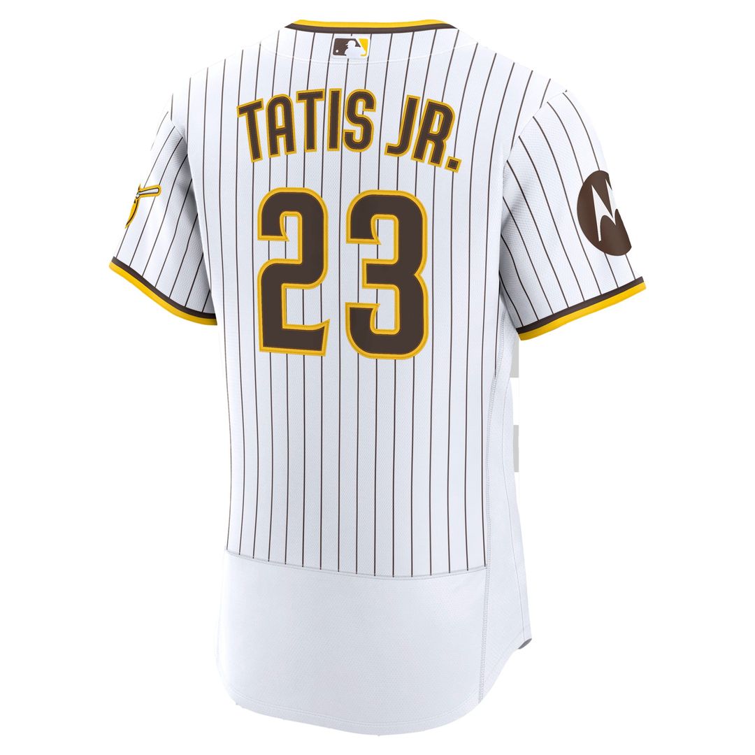 Fernando Tatis Jr. San Diego Padres Nike Home Authentic Sponsor Patch Jersey - White | MLB Fan Gear