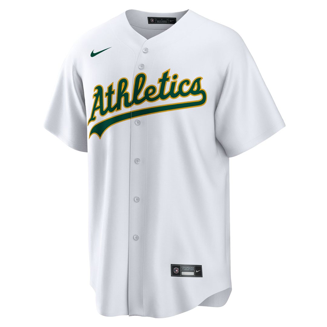 Zack Gelof Athletics Nike Home Replica Jersey - White | MLB Fan Gear