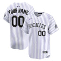 Colorado Rockies Nike Home Limited Custom Jersey - White | MLB Fan Gear