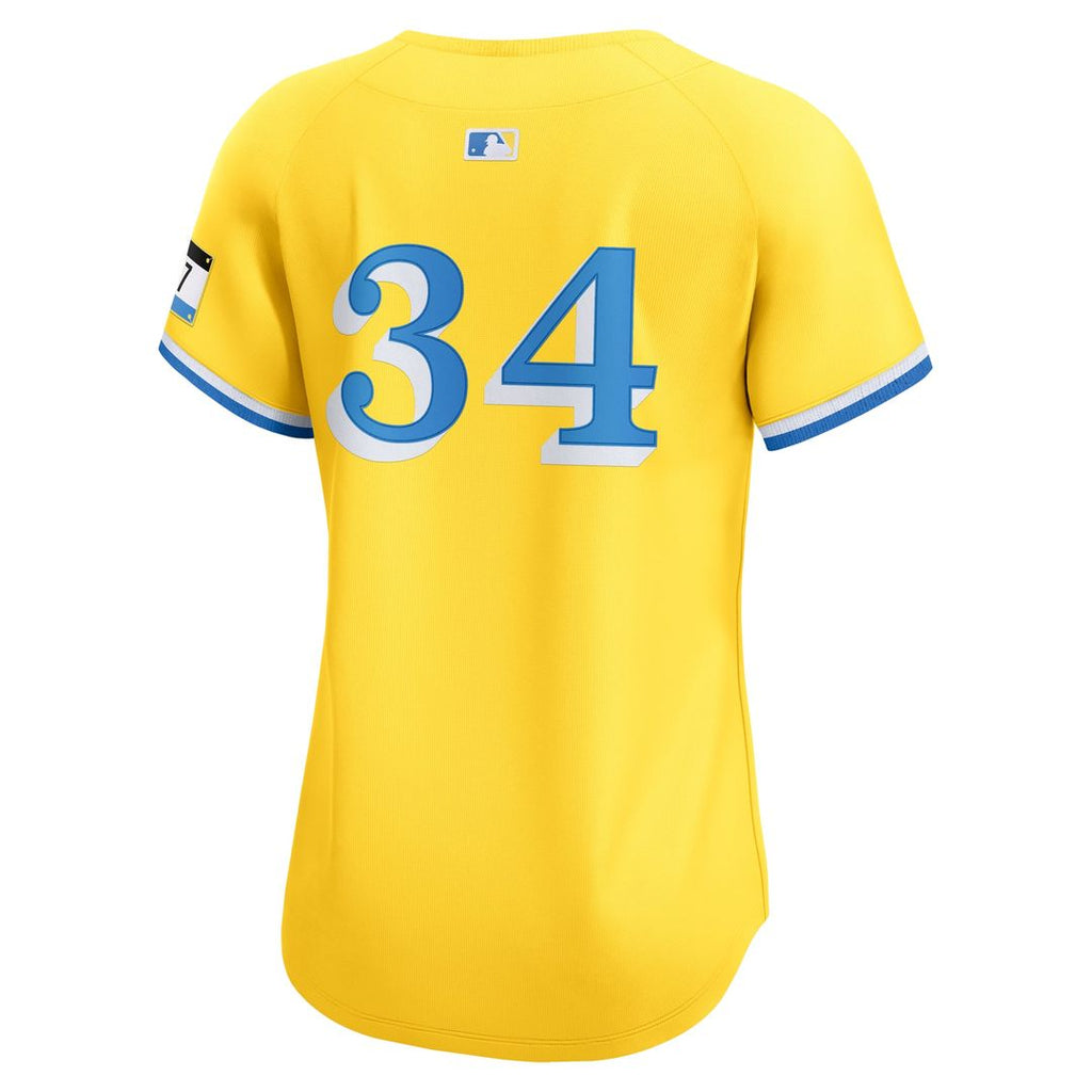 David Ortiz Boston Red Sox Nike Women's City Connect Limited Jersey - Gold | MLB Fan Gear