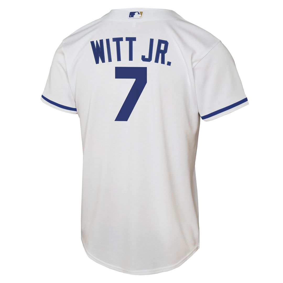 Bobby Witt Jr. Kansas City Royals Nike Youth Home Replica Player Jersey - White | MLB Fan Gear