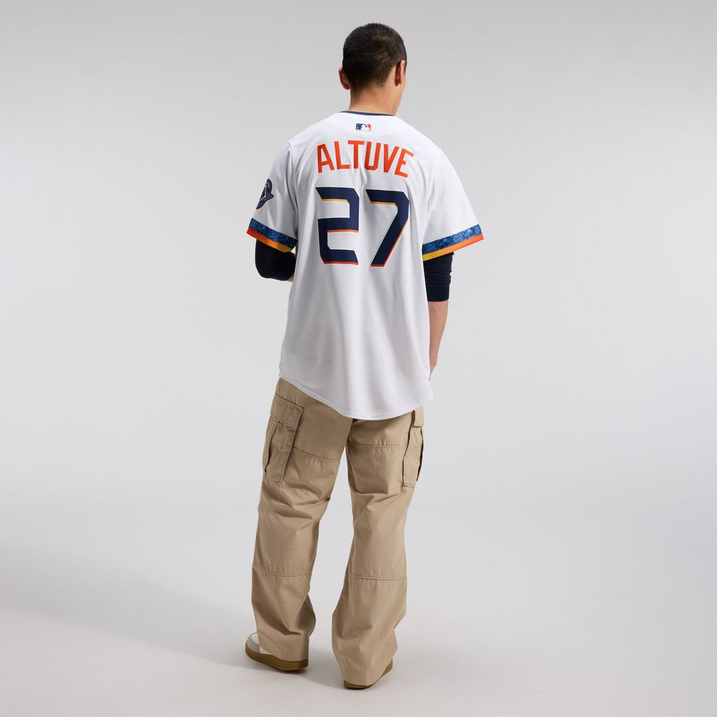 Jose Altuve Houston Astros Nike 2025 City Connect Limited Player Jersey - White | MLB Fan Gear