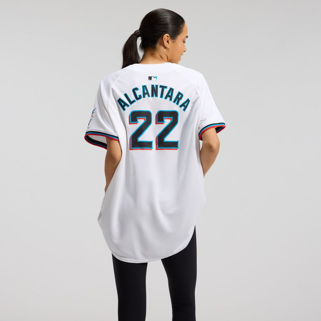 Sandy Alcantara Miami Marlins Nike Women's Home Limited Player Jersey – White | MLB Fan Gear