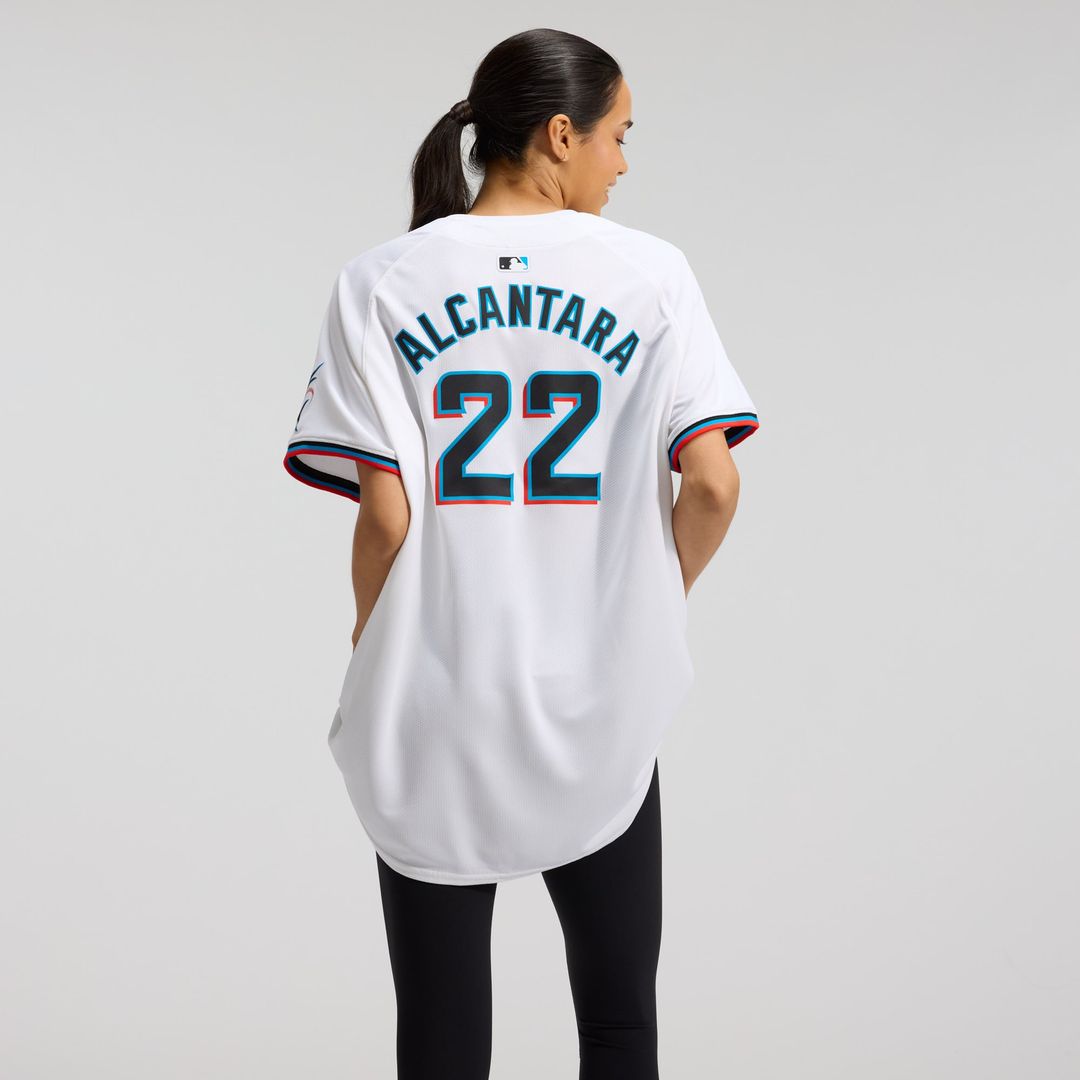 Sandy Alcantara Miami Marlins Nike Women's Home Limited Player Jersey – White | MLB Fan Gear
