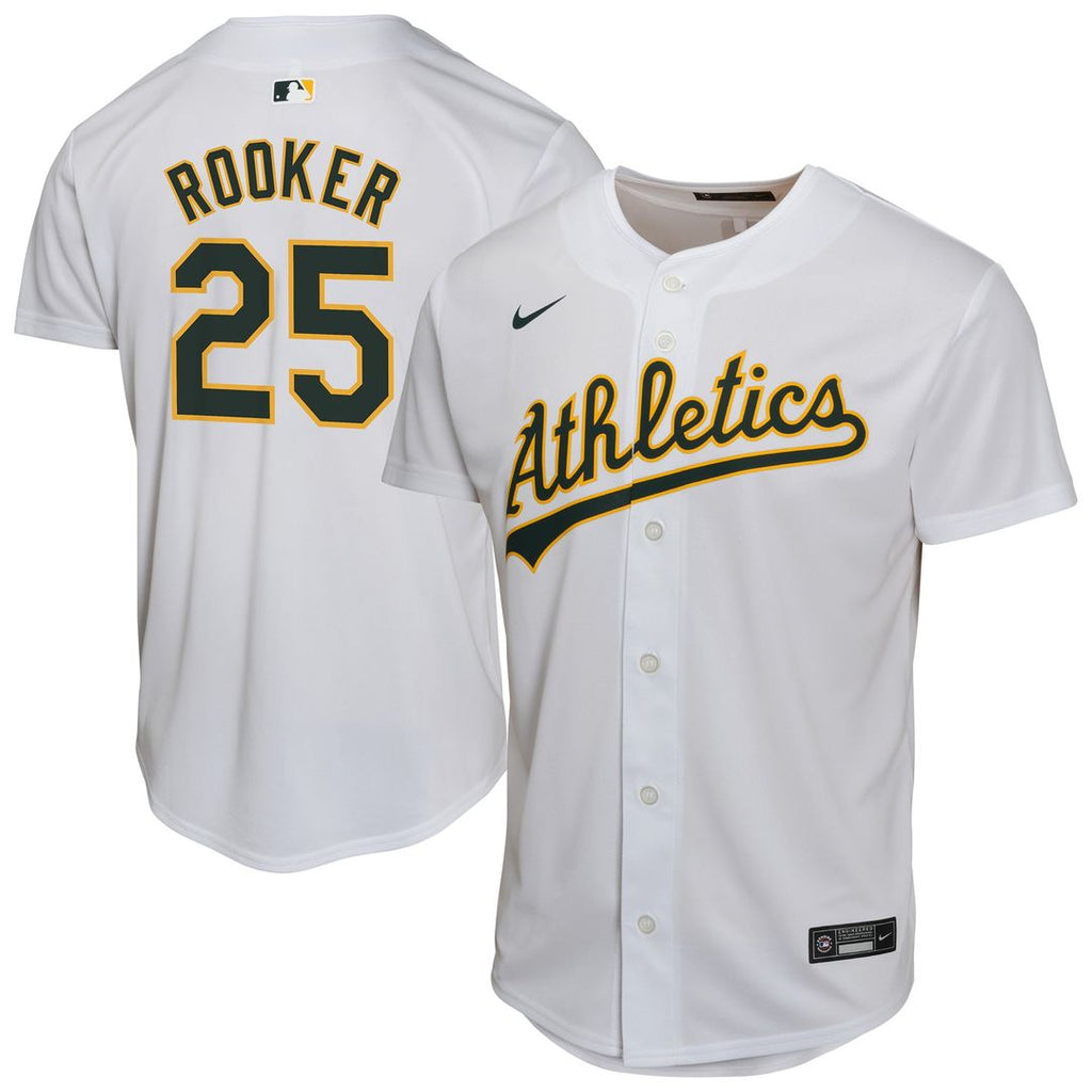 Brent Rooker Athletics Nike Home Player Game Jersey - White | MLB Fan Gear