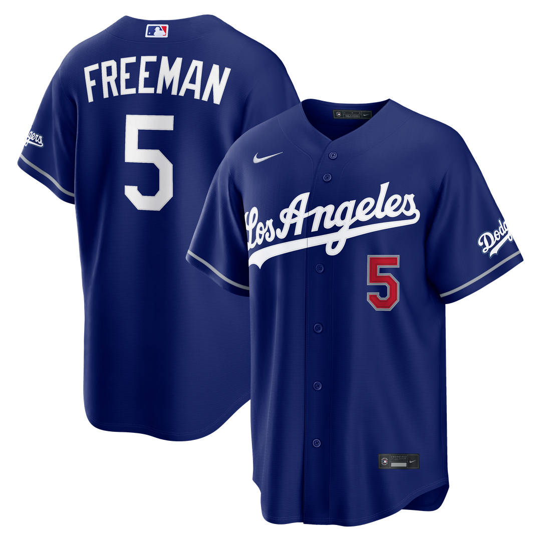 Freddie Freeman Los Angeles Dodgers Nike Alternate Stadium Jersey - Royal | MLB Fan Gear