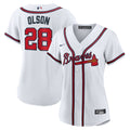 Matt Olson Atlanta Braves Nike Women's Home Replica Player Jersey - White | MLB Fan Gear