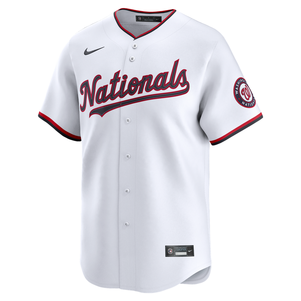 Washington Nationals Nike Home Limited Jersey - White | MLB Fan Gear