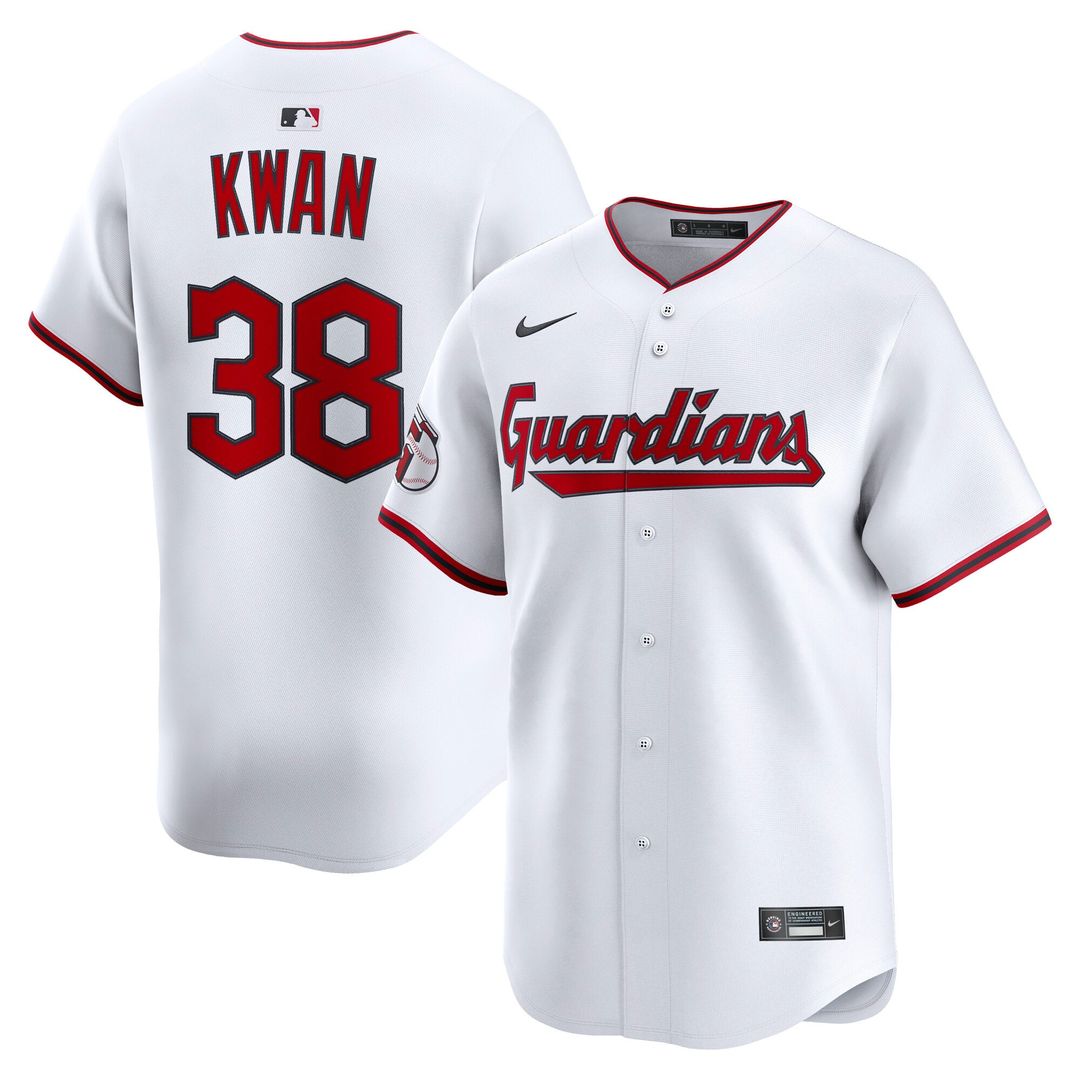 Steven Kwan Cleveland Guardians Nike Home Limited Player Jersey - White | MLB Fan Gear