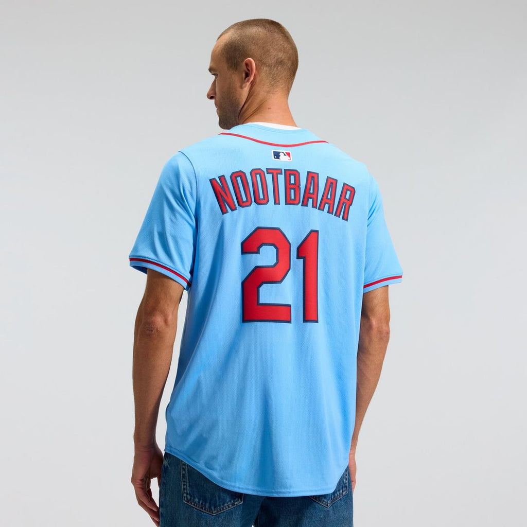 Lars Nootbaar St. Louis Cardinals Nike Alternate Limited Jersey - Light Blue | MLB Fan Gear