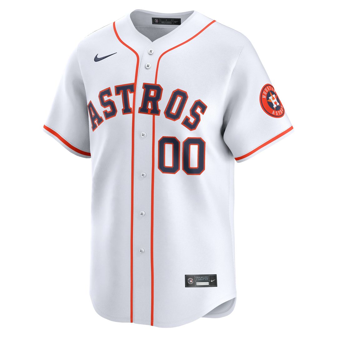 Houston Astros Nike Home Limited Custom Jersey - White | MLB Fan Gear