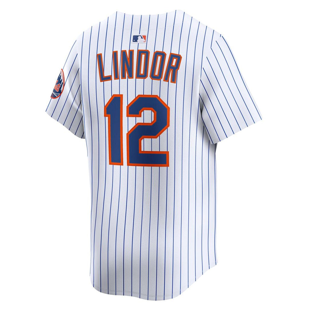Francisco Lindor New York Mets Nike Home Limited Jersey - White | MLB Fan Gear