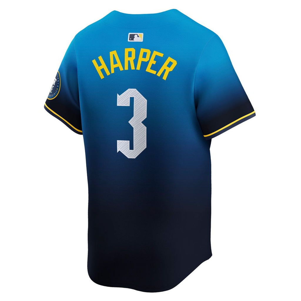 Bryce Harper Philadelphia Phillies Nike City Connect Limited Jersey - Blue | MLB Fan Gear