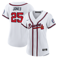 Andruw Jones Atlanta Braves Nike Women's 2026 Baseball Hall of Fame Retired Player Replica Jersey - White | MLB Fan Gear