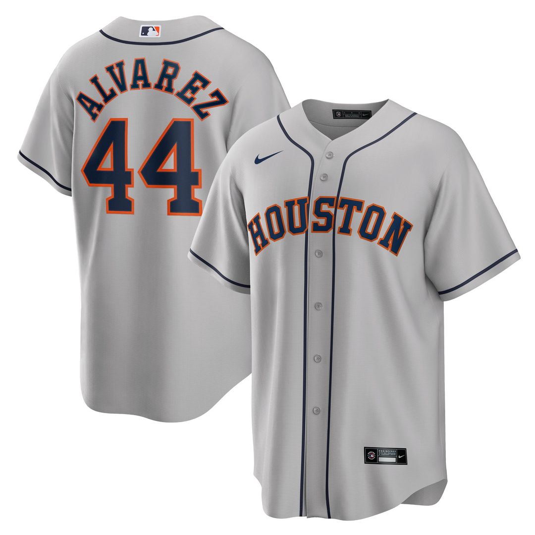 Yordan Álvarez Houston Astros Nike Alternate Replica Player Jersey - Orange | MLB Fan Gear