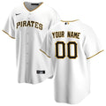 Pittsburgh Pirates Nike Home Replica Custom Jersey - White | MLB Fan Gear