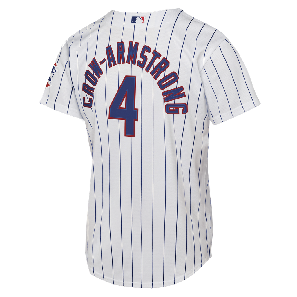 Pete Crow-Armstrong Chicago Cubs Nike Youth Alternate 2 Stadium Jersey - Light Blue | MLB Fan Gear