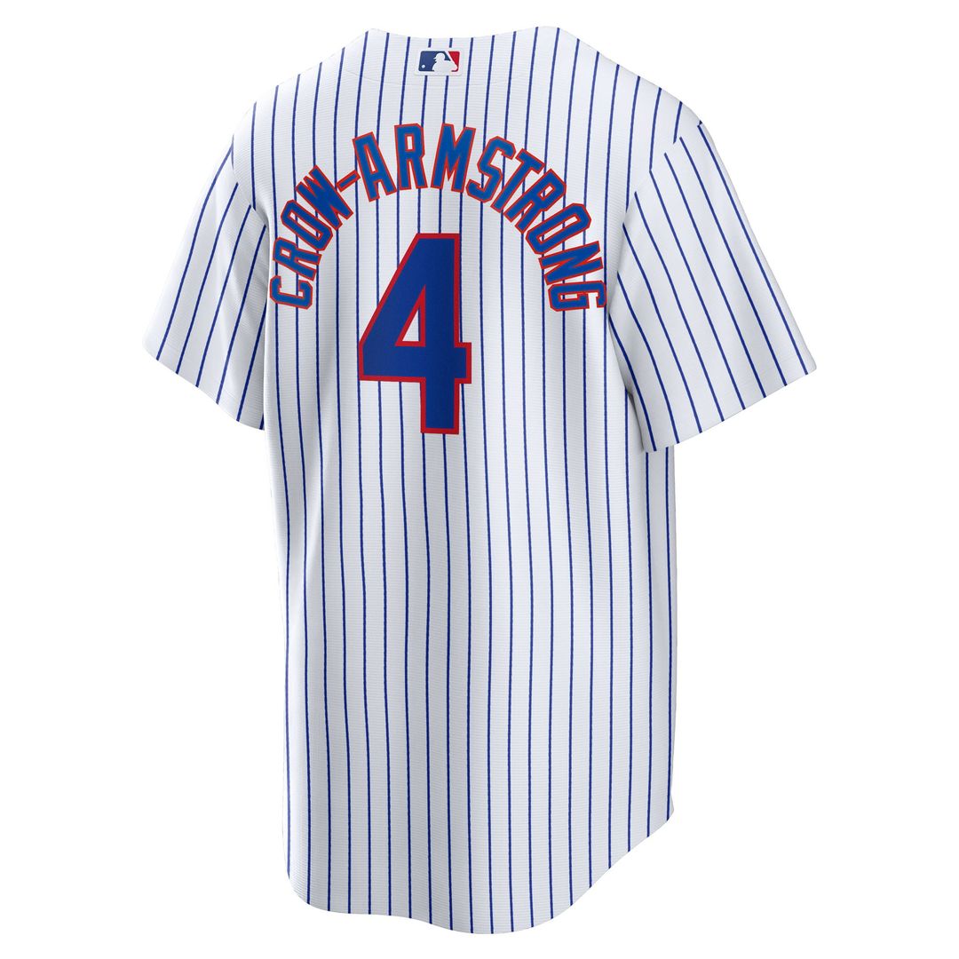 Pete Crow-Armstrong Chicago Cubs Nike Home Replica Jersey - White | MLB Fan Gear