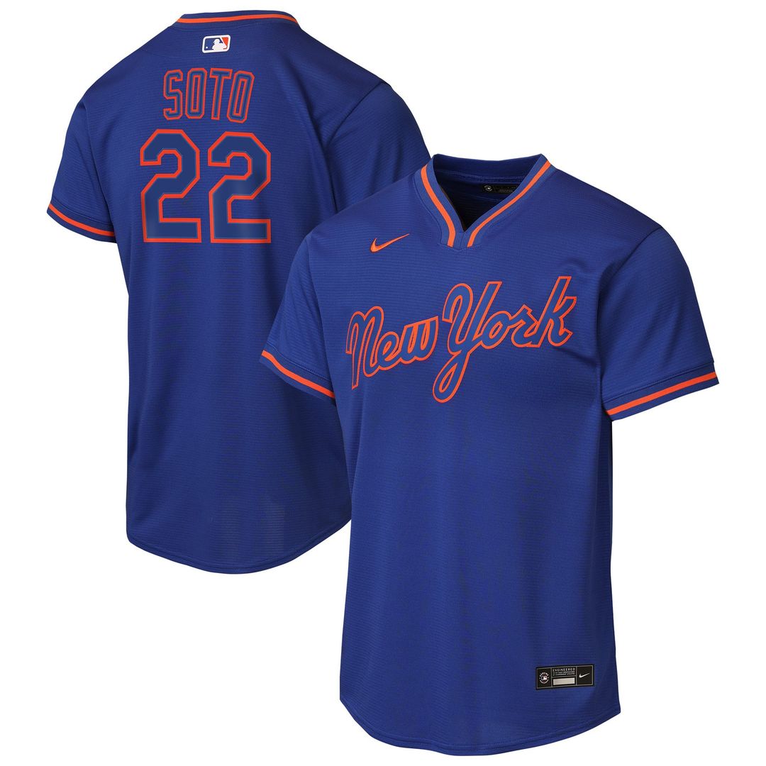 Juan Soto New York Mets Nike Youth Alternate Replica Jersey - Black | MLB Fan Gear
