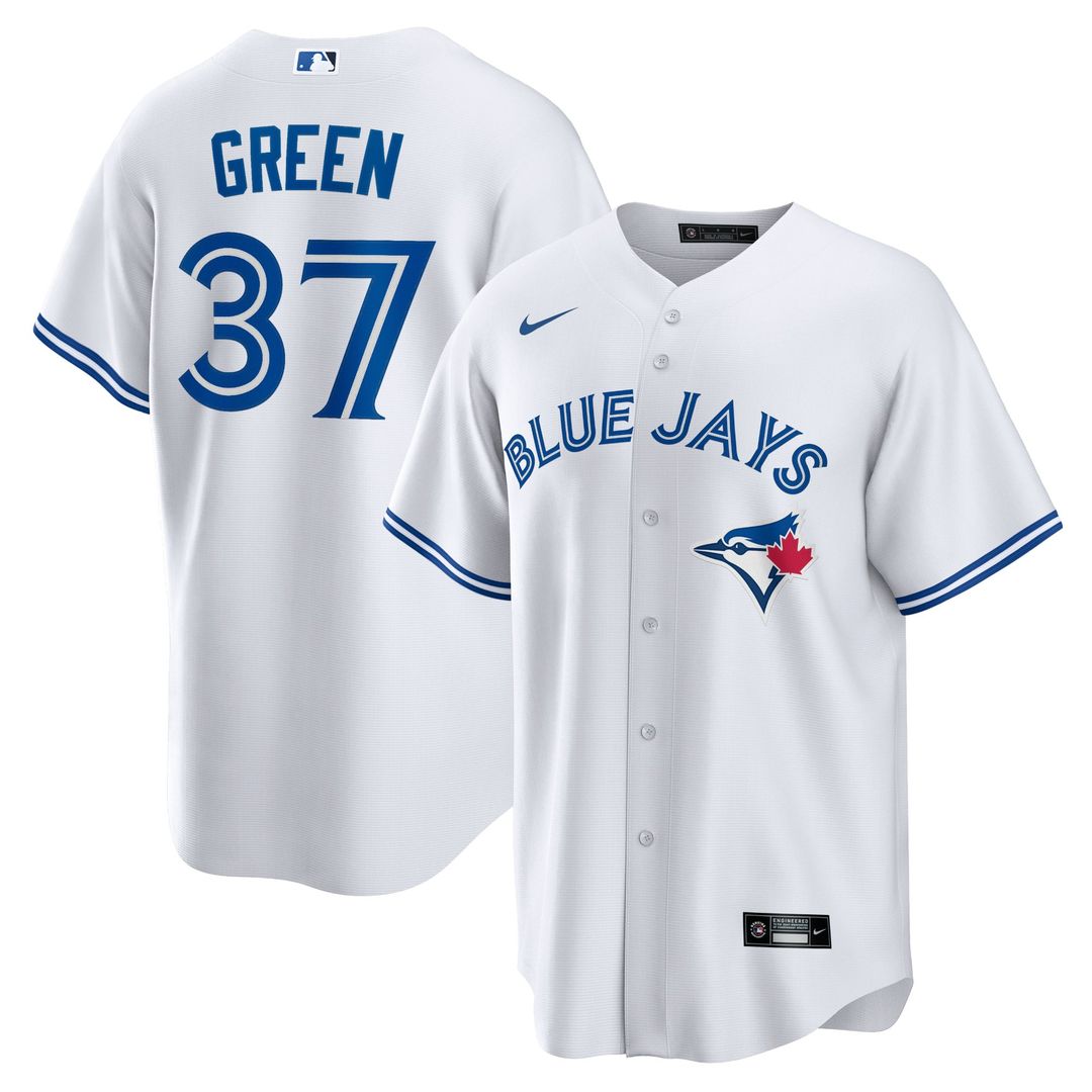 Chad Green Toronto Blue Jays Nike Home Replica Player Jersey - White | MLB Fan Gear