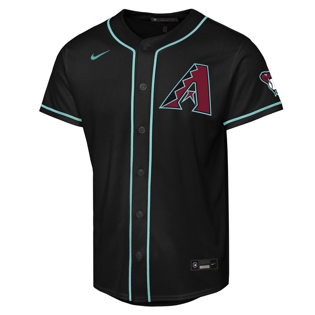 Arizona Diamondbacks Nike Youth Alternate Stadium Jersey - Black | MLB Fan Gear