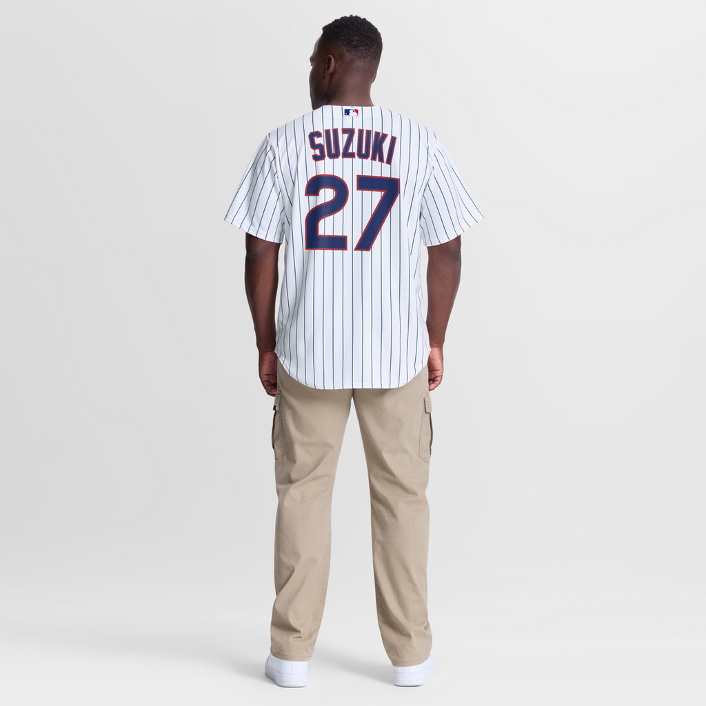 Seiya Suzuki Chicago Cubs Nike Home Replica Jersey - White | MLB Fan Gear