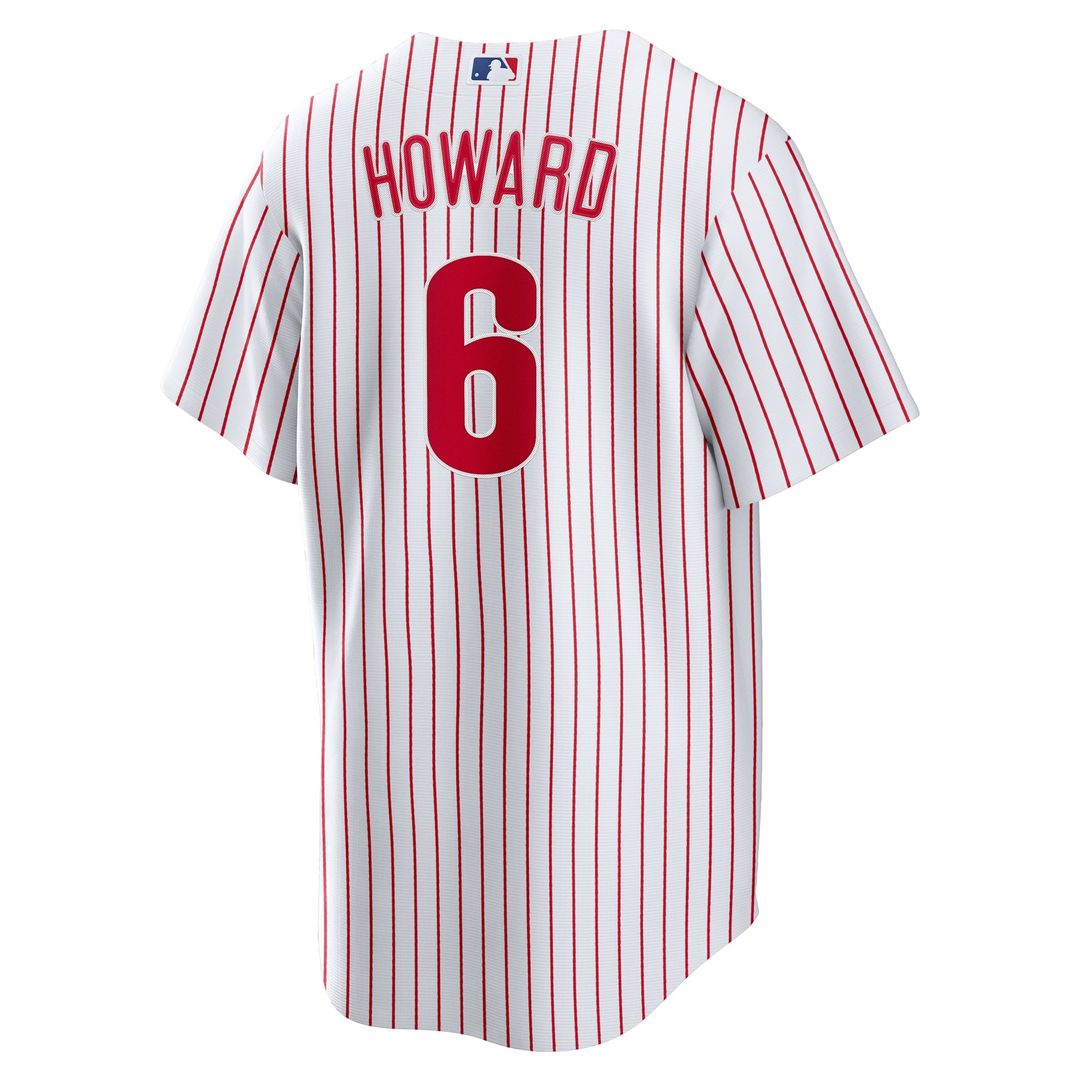 Ryan Howard Philadelphia Phillies Nike Replica Player Jersey - White | MLB Fan Gear