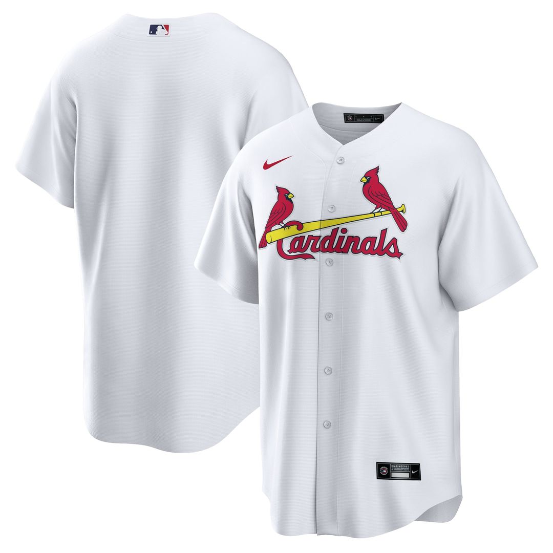 St. Louis Cardinals Nike Home Replica Team Jersey - White | MLB Fan Gear