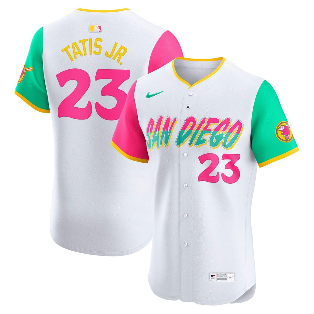 Fernando Tatis Jr. San Diego Padres Nike City Connect Elite Jersey - White | MLB Fan Gear