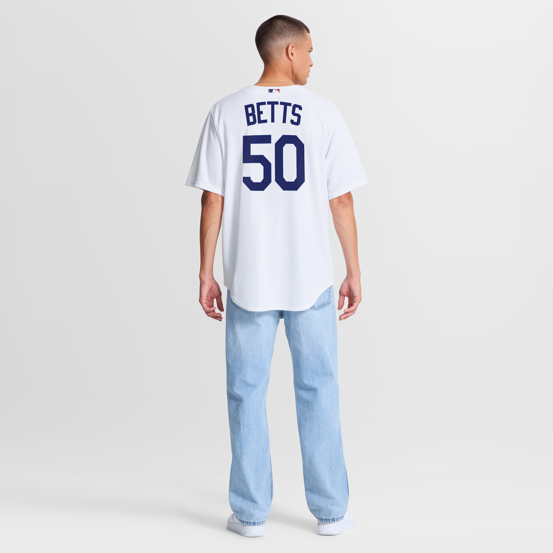 Mookie Betts Los Angeles Dodgers Nike Home Replica Jersey - White | MLB Fan Gear