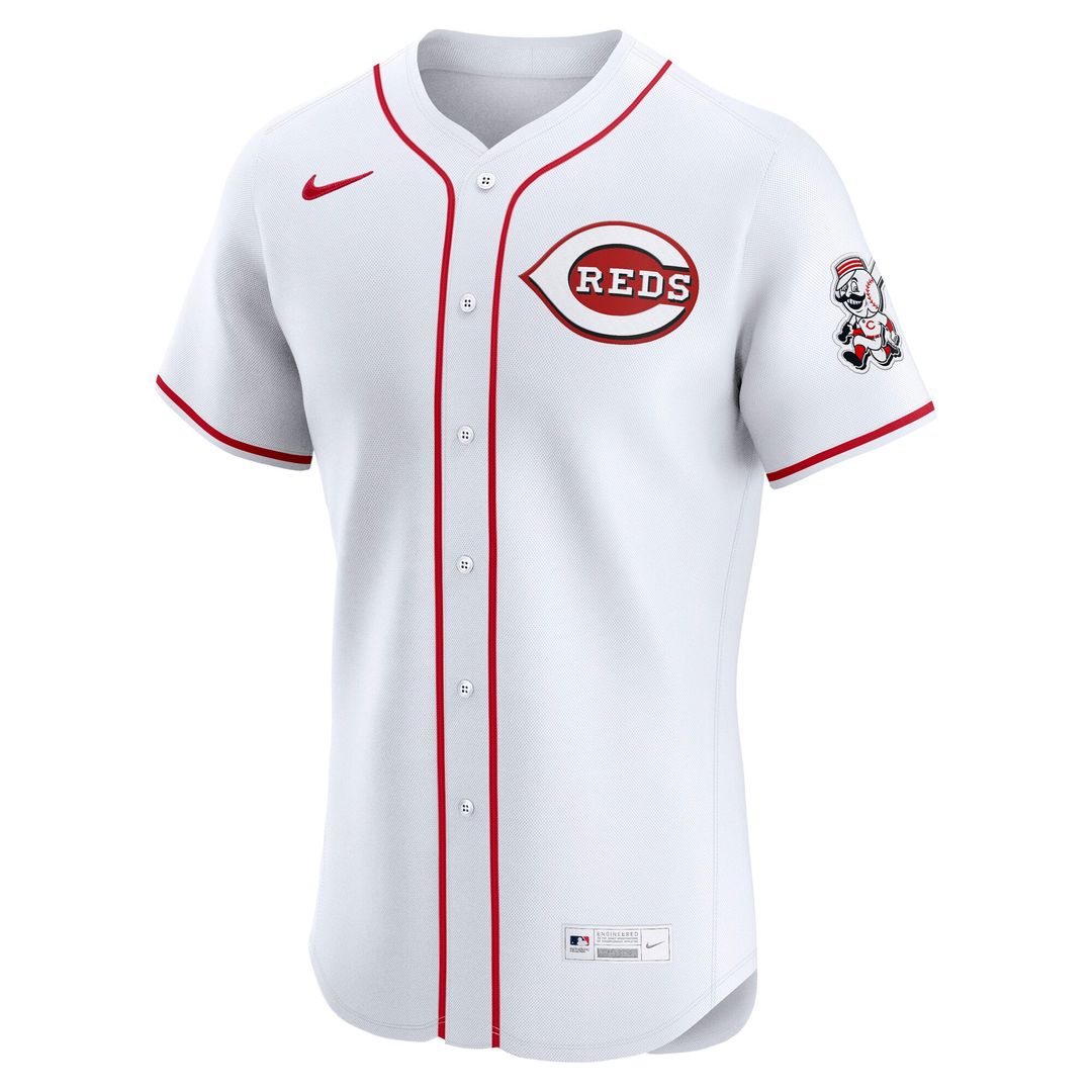 Cincinnati Reds Nike Home Elite Jersey - White | MLB Fan Gear