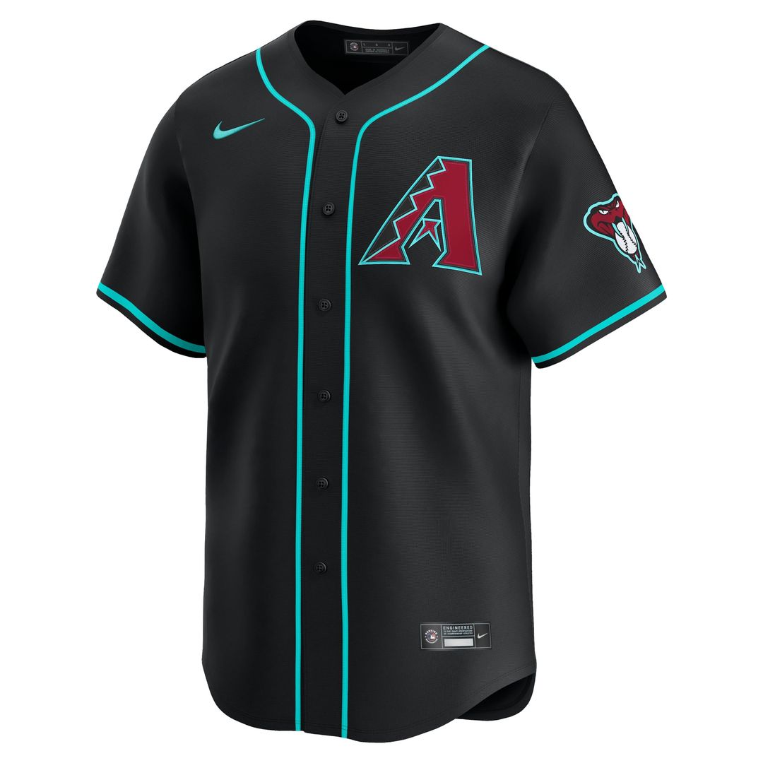 Ketel Marte Arizona Diamondbacks Nike Alternate Limited Jersey - Black | MLB Fan Gear