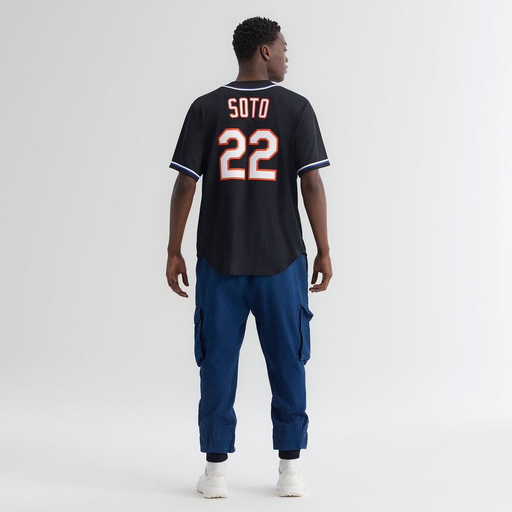 Juan Soto New York Mets Nike Fashion Replica Black Out Jersey | MLB Fan Gear