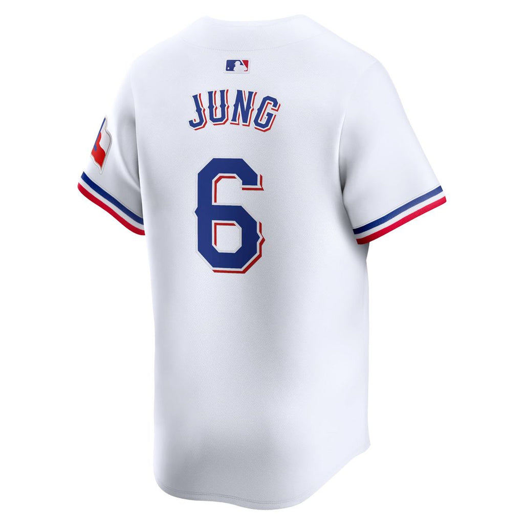 Josh Jung Texas Rangers Nike Home Limited Player Jersey - White | MLB Fan Gear