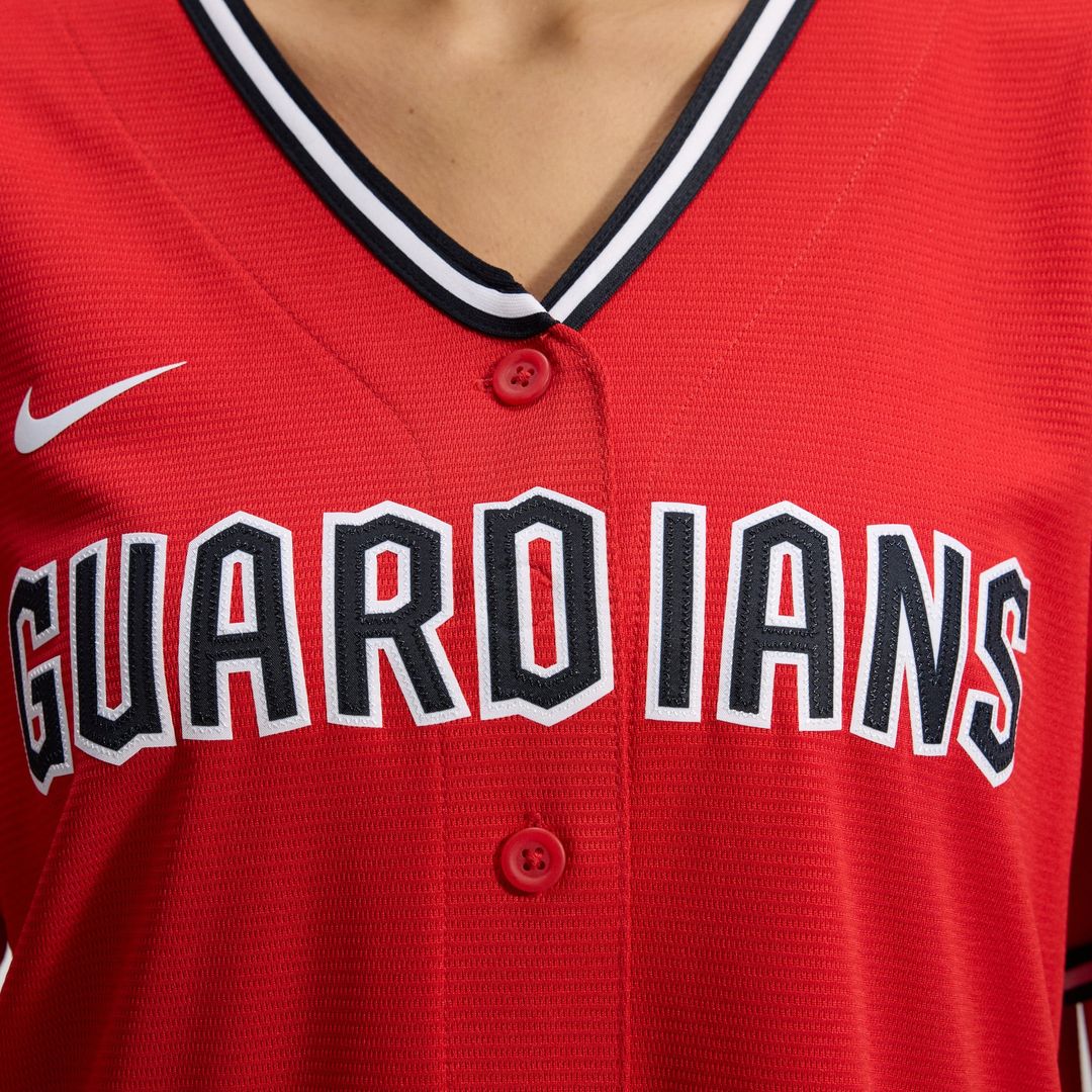 Cleveland Guardians Nike Women's Alternate 2 Replica Jersey - Red | MLB Fan Gear
