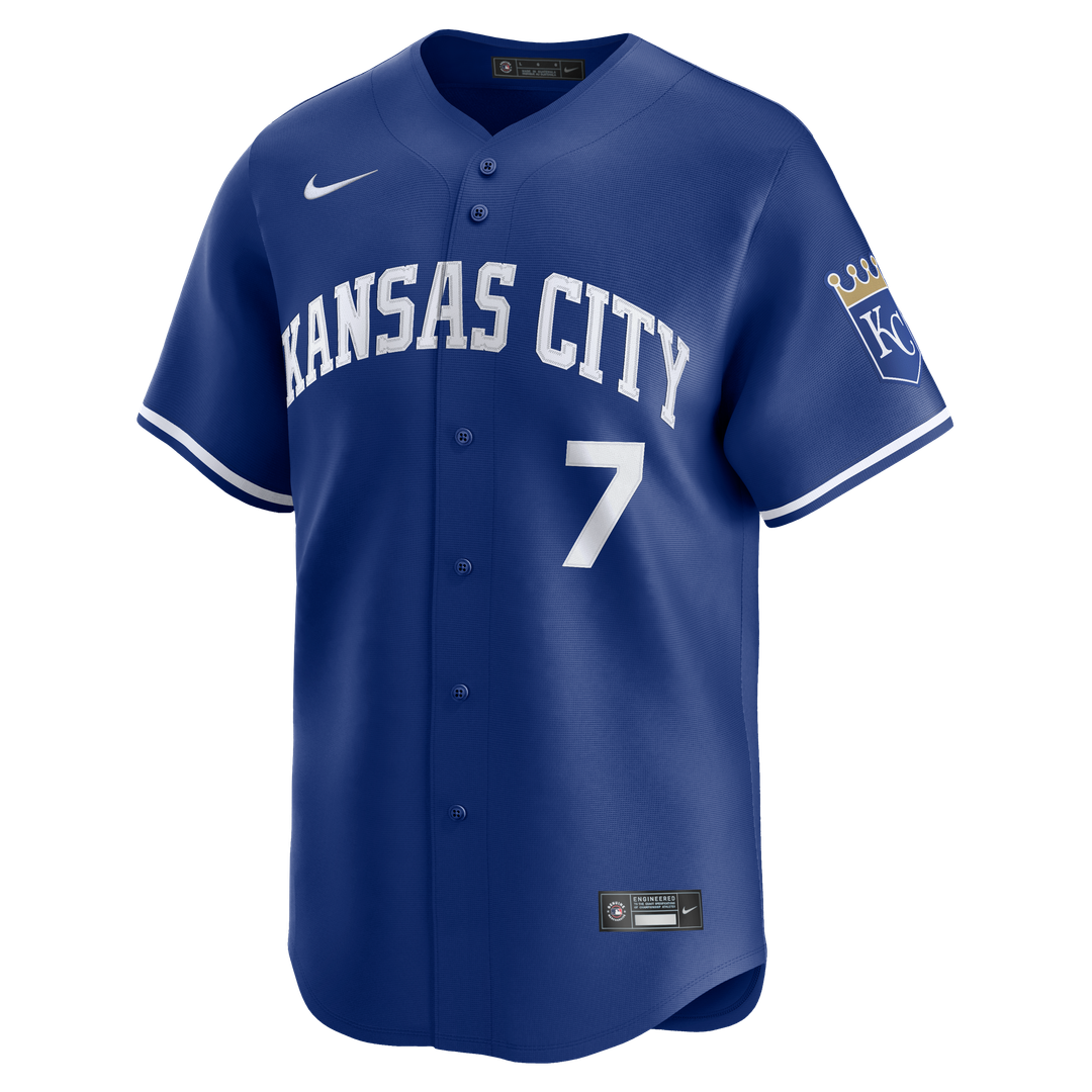 Bobby Witt Jr. Kansas City Royals Nike Alternate 2 Limited Player Jersey - Royal | MLB Fan Gear